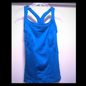 Zella royal blue workout top